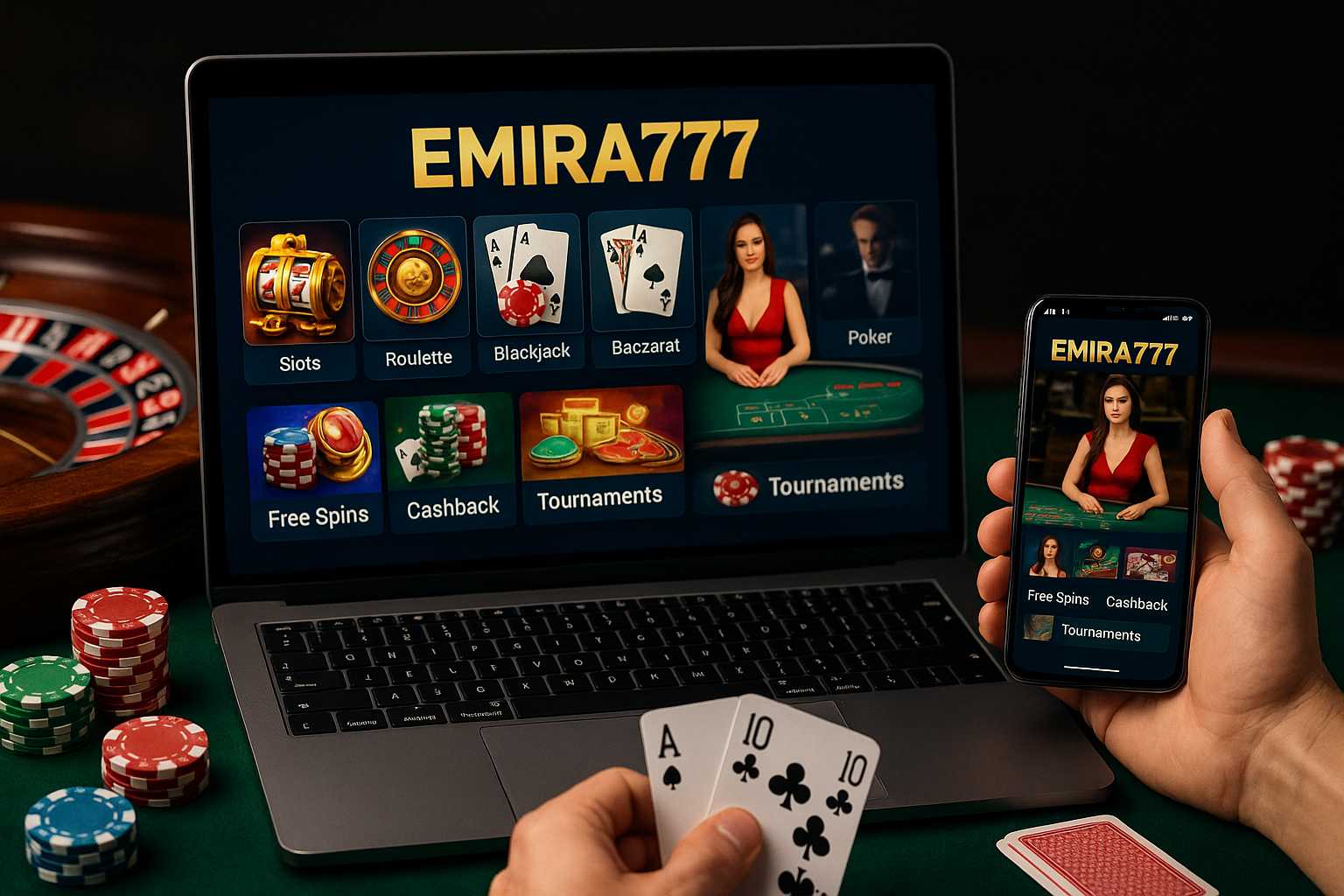 Jogos de cassino online EMIRA777